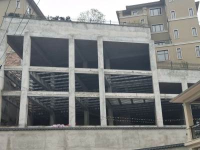 云水山居地下架空层增设楼层工程