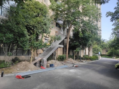 香溢花园加固增梯工程