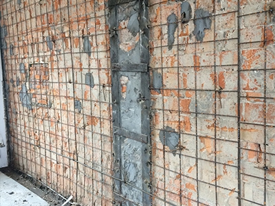 砖砌体加固施工