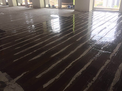 碳纤维布粘贴施工